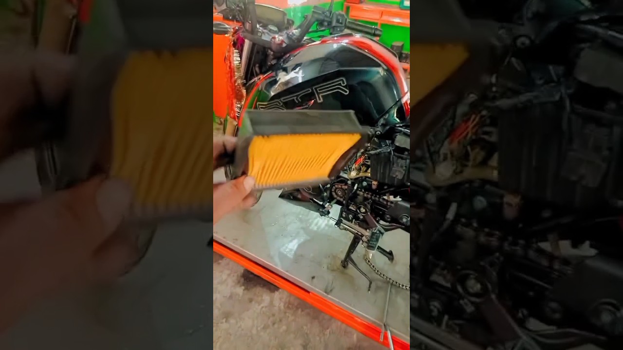 air filter ka jankari 🥵 बाइक एयर फिल्टर खराब होने की वजह 😱से एवरेज काम