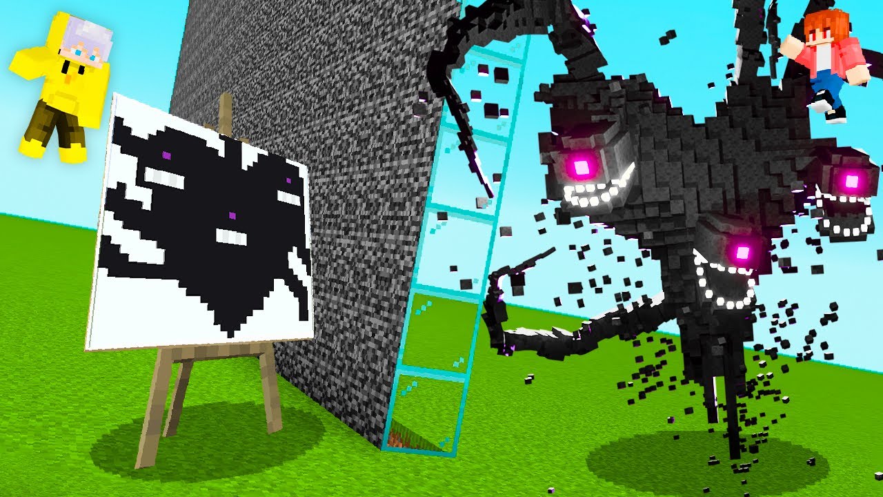TROLLEÉ a mi Amigo en BATALLA DE MOBS DIBUJADA!