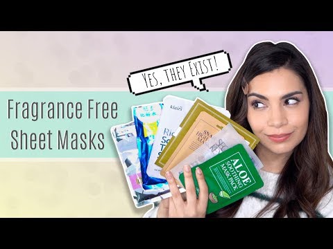 11 Fragrance and Alcohol Free Sheet Masks!