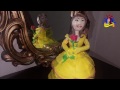 Princesa Bela em EVA 3D - DIY - tutorial &quot;A Bela e a Fera&quot;