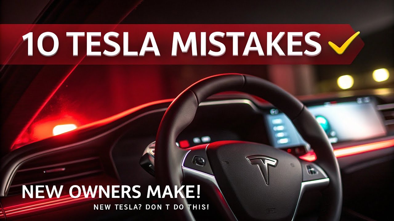 10 вещей, которые должны знать новые владельцы Tesla (пока не поздно!)