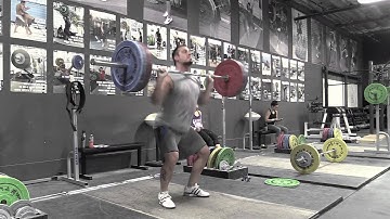 Commentary 34: Clean Pull + Hang Clean, Push Jerk in Snatch with Commentary by Greg Everett