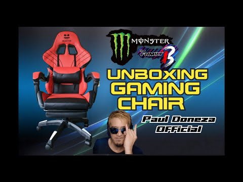 UNBOXING MONSTER GAMING CHAIR #chair #live #livestream