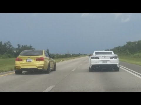 Camaro SS Heads Cam vs BMW M3 F80