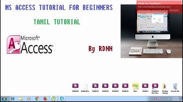 Access Database tutorial Forms in Tamil-Part 7