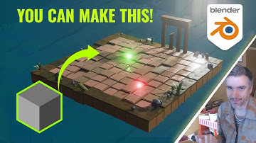 Make beautiful game art in Blender without any experience.