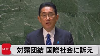 国連総会で対露団結訴え　ゼレンスキー氏 バイデン氏 岸田総理（2023年9月20日）