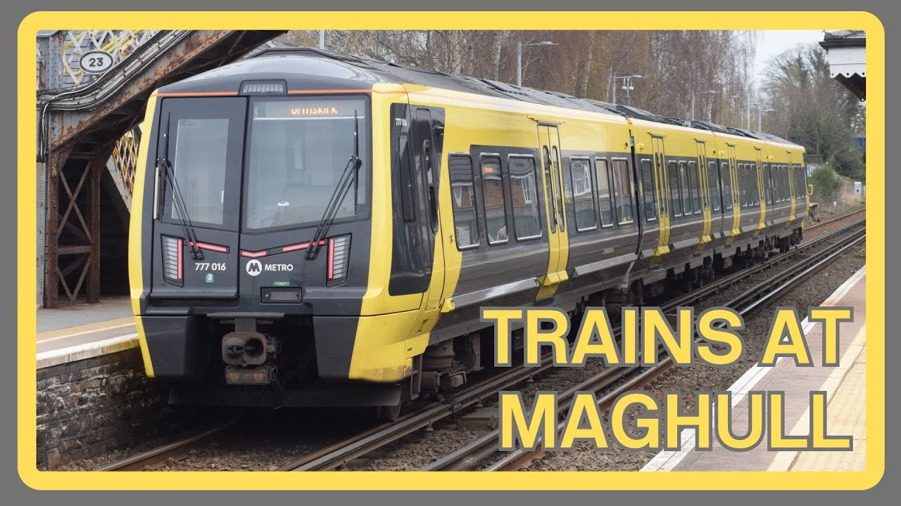 Trains at MAGHULL - 31/03/2025