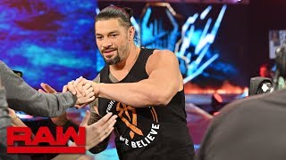 Roman Reigns returns to WWE: Raw, Feb. 25, 2019 Resimi