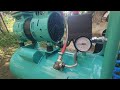 Air compressor silent//Restoration video #restore #aircompressor #machine #project
