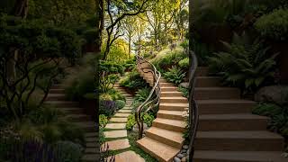 Looking for ideas for landscape design? 🌿| The perfect garden 🛠 #shorts 🌿🌻#landscape #design #garden