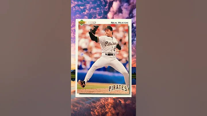 Baseball  Neal Heaton, Terry Bross and Anthony You...