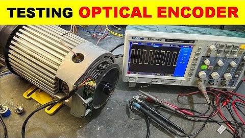 {609} How To Test Optical Encoder / Incremental Rotary Optical Encoder / TR33 Treadmill Motor