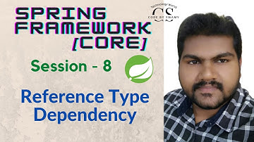 Spring Dependency Injection: Mastering Reference Types | Reference Type Dependency @codebyswamy