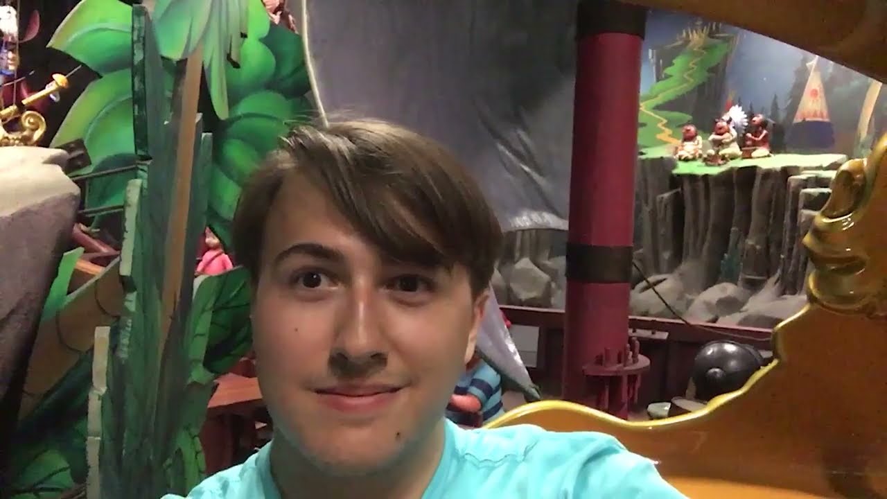 Peter Pan's Flight Lights On Malfunction  - Disneyland