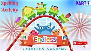 Endless Reader Spelling Activity | Endless Alphabet | Endless Reader | Part - 7