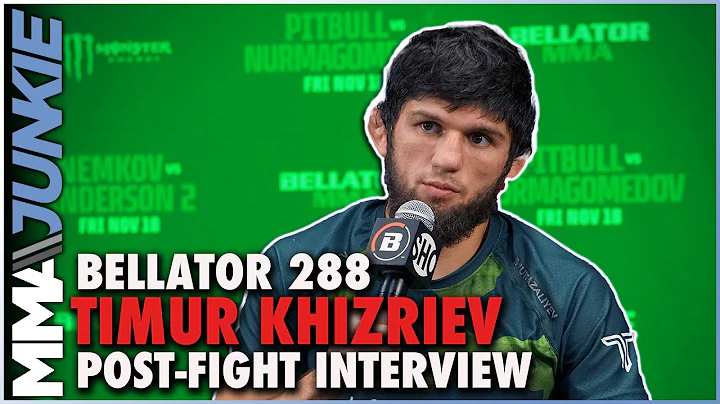 Timur Khizriev Sets Sights on Top Bellator Featherweights | Bellator 288