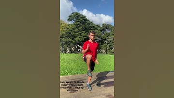 Single Leg 🦵 RDL Variation to Improve Balance and Activate the Glutes, Legs and Core