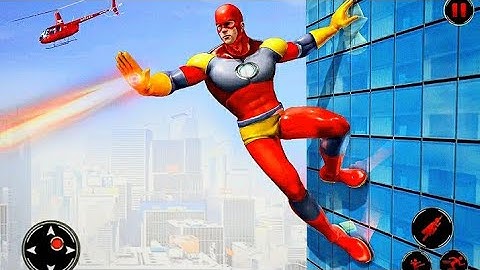 Flying Robot Hero Flying Superhero Robot Rescue Game 2021 Superhero Rescue Mission Android Gameplay