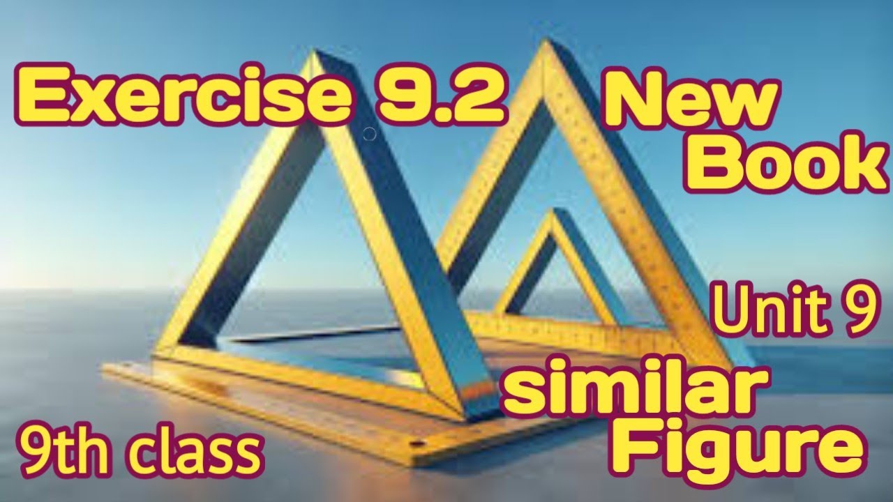 9th class math new book unit 9 exercise 9.2 | class 9th math unit 9 ex ...