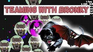 Playing W Bronky Agario Duo Gameplay Epsil
