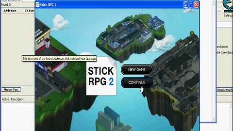 Stick rpg 2 hack money using cheat engine 6.2