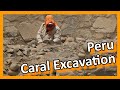 Peru Caral Archaeological Site Peru Caral Archaeological Site