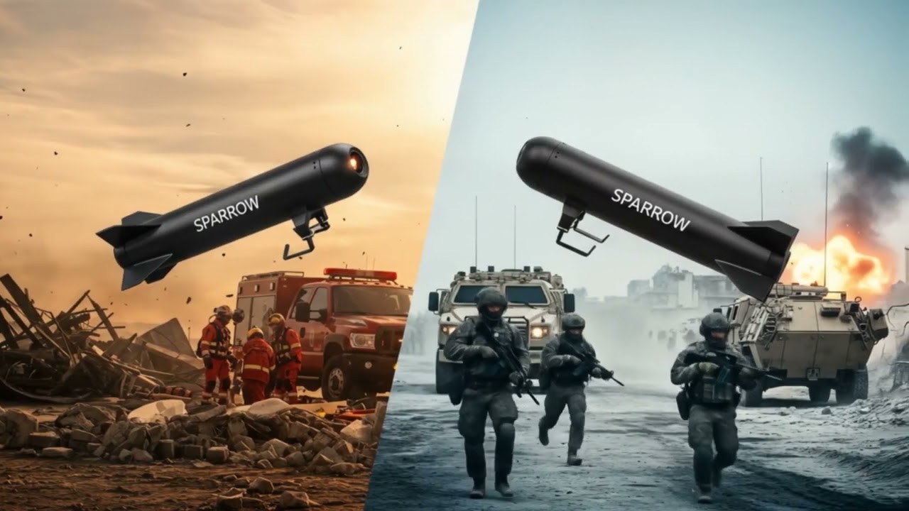 SPARROW: The Rocket-Powered Drone That Jumps Like a Missile