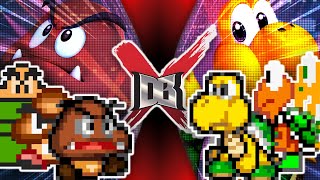 Goomba VS Koopa 2 (Epic Nintendo Battle!) | DBX