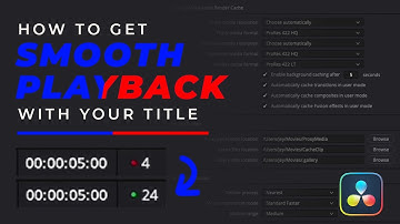 Get real time playback with your titles Davinci Resolve
