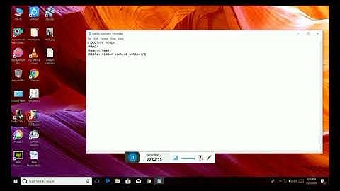 How to create Hidden control box in Html & dhtml