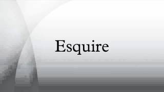 Esquire