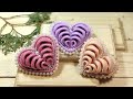 3D СЕРДЕЧКО валентинка своими руками, магнитик сувенир из фоамирана ❤️ DIY  heart valentine's day