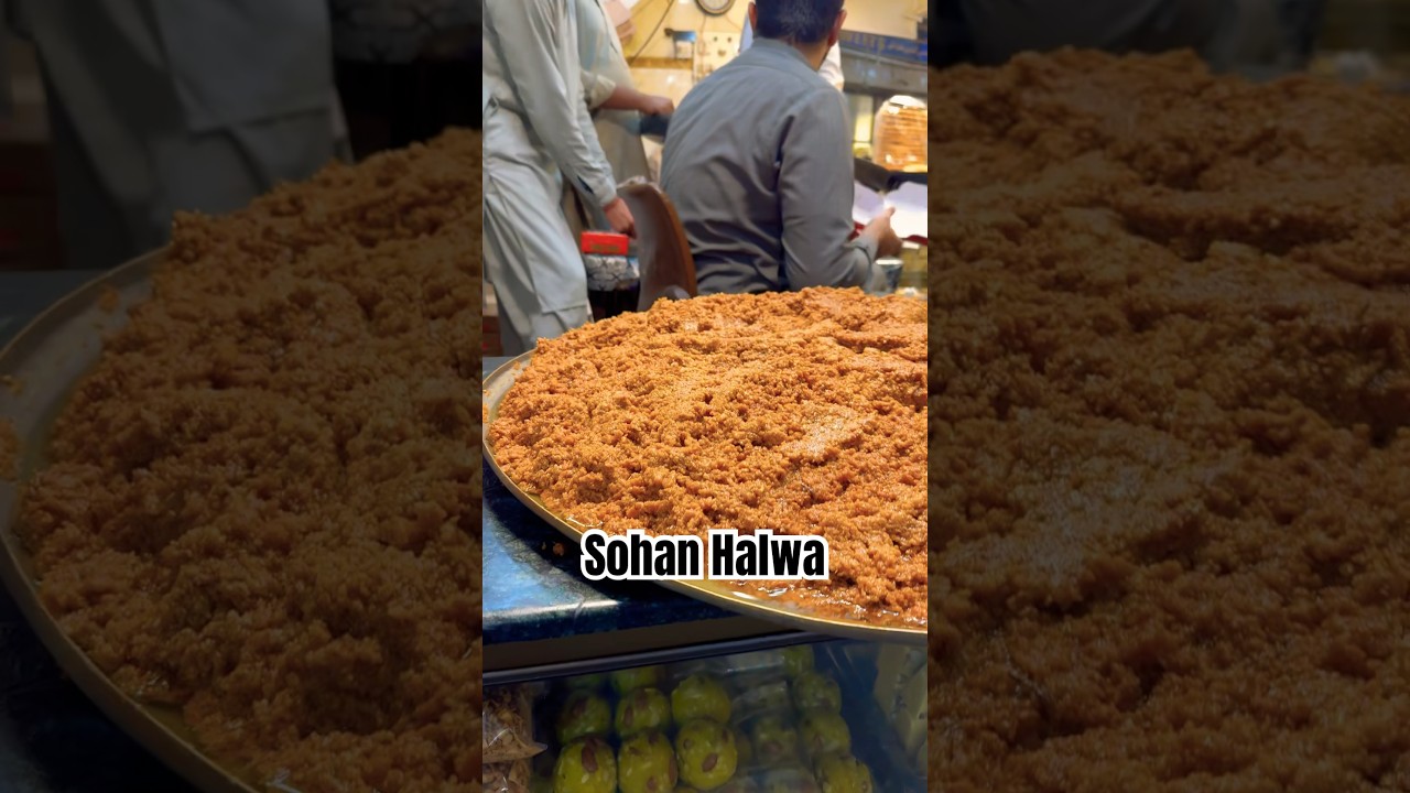 Famous Sohan Halwa In Qasur City By Asgher sweets
