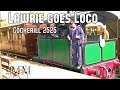 I drive a very strange Belgian steam locomotive! Lawrie Goes Loco Episode 6.