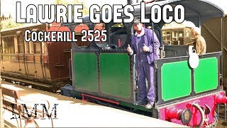 Vertical boiled Belgian steam locomotive  the strangest steam engine?  Lawrie Goes Loco Episode 6.