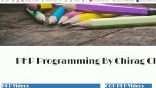 PHP String Operators And Array Operators in Hindi By Chirag Chauhan part 4