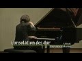 Natalja Nikolai - Franz Liszt "Consolation des dur"