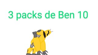 3 packs de Ben 10 no [dc2]