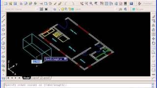 AutoCAD 2007 3D تعليم اوتوكاد 3دى بداية العمل في بيئة العمل ثلاثية الأبعاد