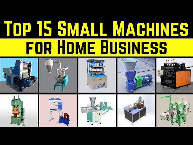 Top 15 Small Machines for Home Business  - That Can Make You Money class=