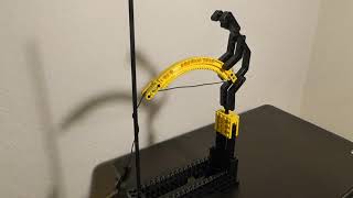 lego angler kinetic sculpture flying pendulum