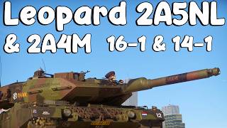 Leopard 2A5NL/2A4M 16-1 & 14-1. Pre-patch Stuff Because I Did Not Play WT This Week.