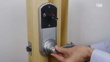 E-Plex 5000 Series Lock - Inside Lever or Knob Installation
