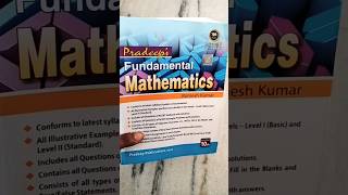 Pradeep Fundamental Mathematics Class 10 Review | Kya Ye Best Maths Book Hai? #shorts #class10