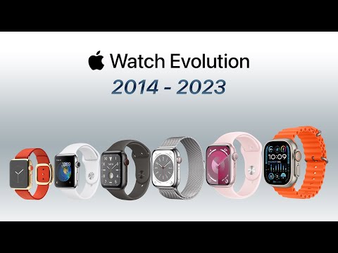 Evolution of Apple Watch | 2014 - 2023