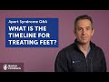 What is the timeline for treating Apert syndrome feet? | Boston Children