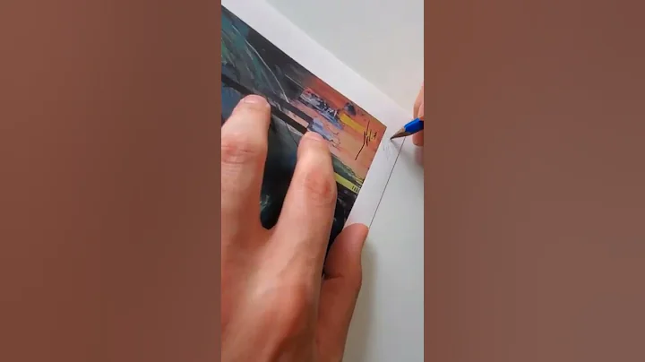 My reproductions come hand-finished, signed, numbered & embossed. #artsy friends love this! #bobross