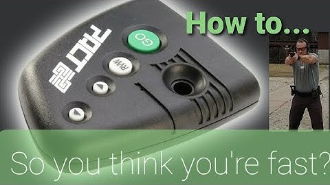 Tutorial on the Pact Club Timer III that is easy to operate and cost efficient. #midwayusa #uspsa