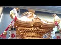 日本三大 神輿 the portable shrine. japan top 1/3 岡山 津山 徳守神社 津山まつり okayama tsuyama no.3 maturi 祭 omikoshi